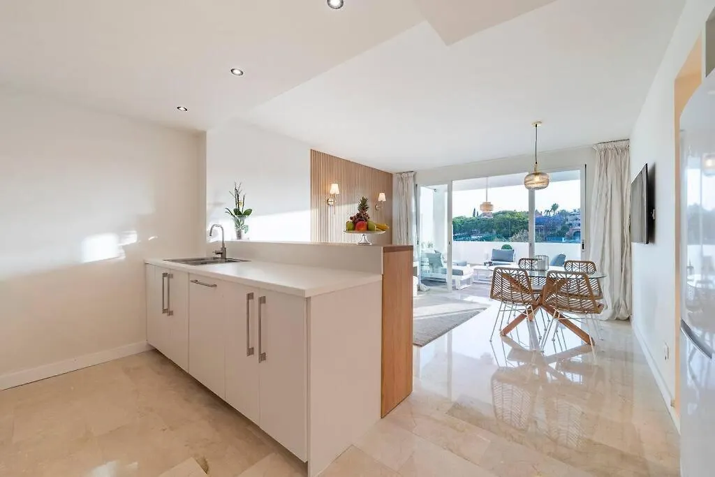 Modern Flat In Marbella, 2Br, Pool & Parking Apartment  Marbella